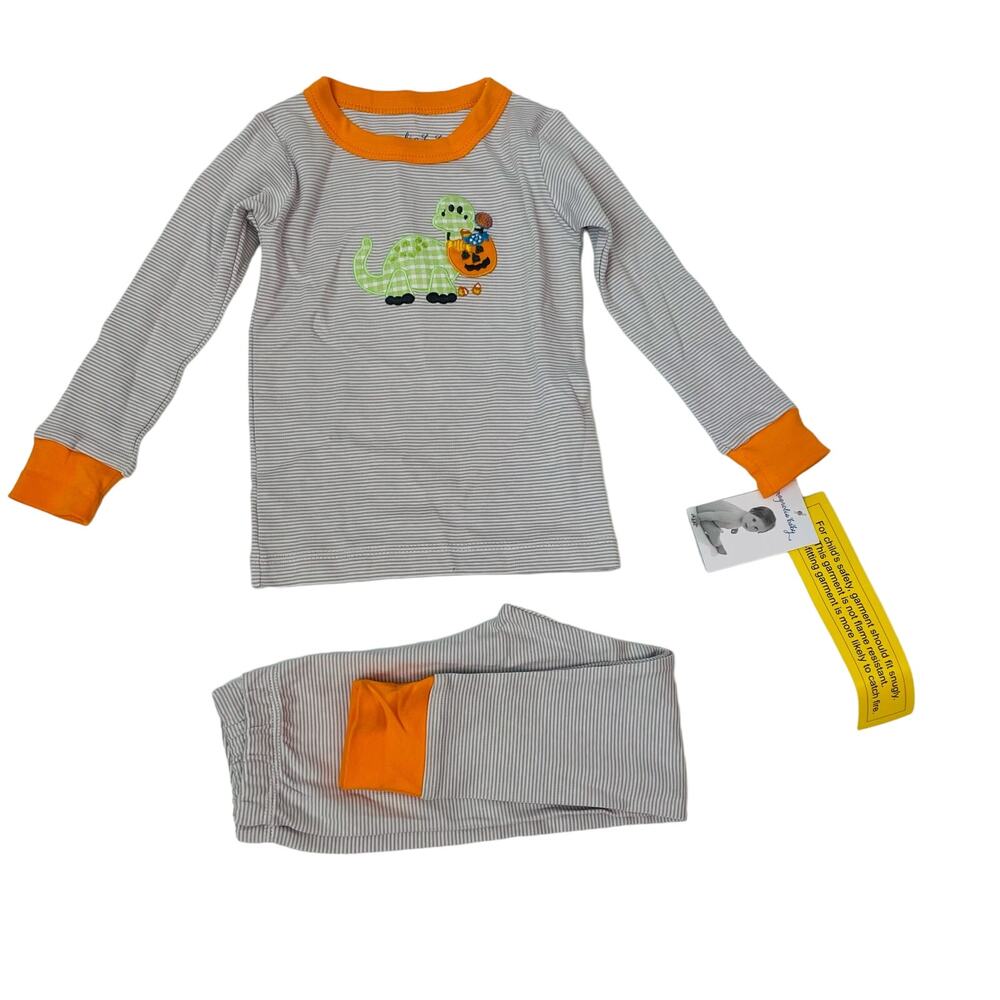 NWT Magnolia Baby 12/18M Spooky Saurus PJs